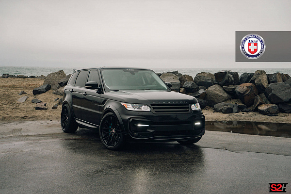 Фото дисков HRE S200H Черный сатин на Land Rover Range Rover Sport II