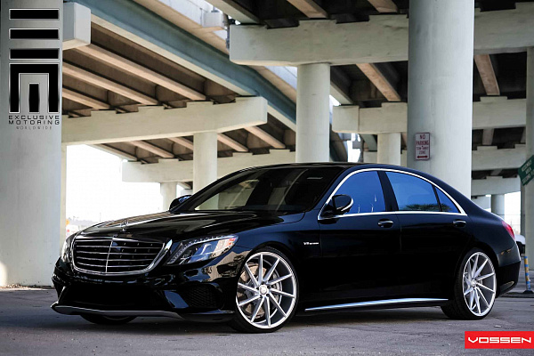 Фото дисков Vossen CVT Серебро на Mercedes-Benz S-Class (W222, C217)
