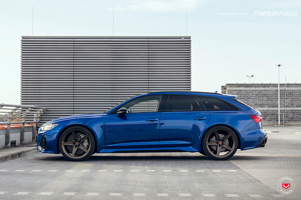 Фото дисков Vossen M-X5 Сатиновая бронза на Audi A/RS 6 (C8)