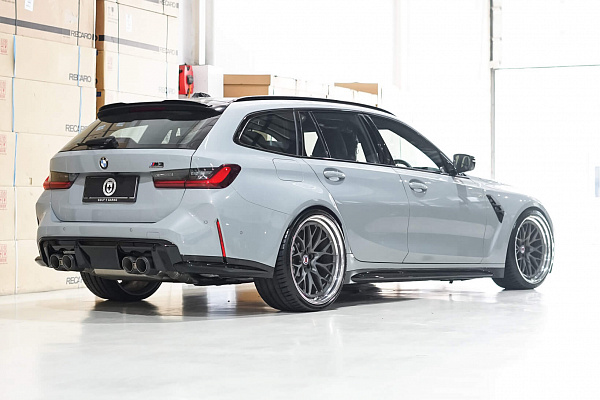 Фото дисков HRE 520 Сатиновый графит на BMW 3/M3 (G2x/G80)