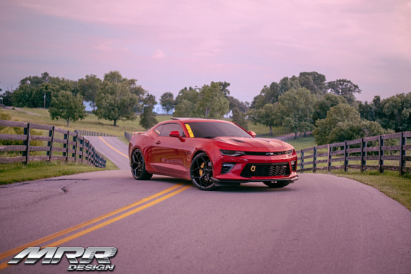 Фото дисков MRR M228 Черный глянец на Chevrolet Camaro VI