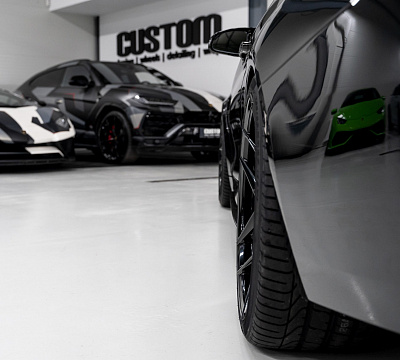 Фото дисков Vossen EVO-4 на BMW 4/M4 (F32/F82)