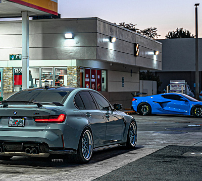 Фото дисков Strasse Wheels SM10 Track на BMW 3/M3 (G2x/G80)