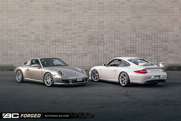 Фото дисков BC Forged KL01 Глянцевый лак на Porsche 911 VI