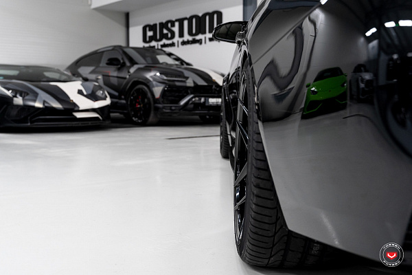 Фото дисков Vossen EVO-4 Черный глянец на BMW 4/M4 (F32/F82)