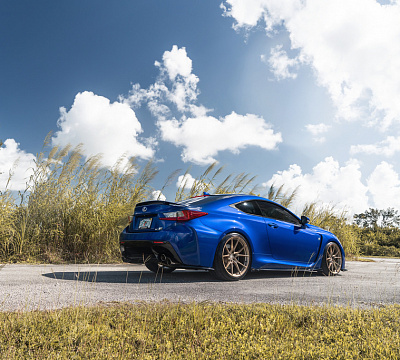 Фото дисков Anrky AN12 на Lexus RC