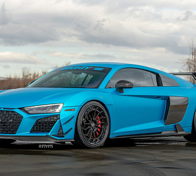 Фото дисков Strasse Wheels SV15FF Deep Concave FS на Audi R8 (4S)