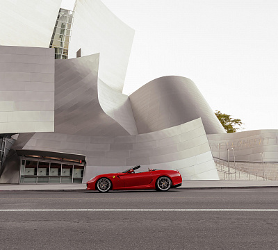 Фото дисков HRE S101 на Ferrari 599