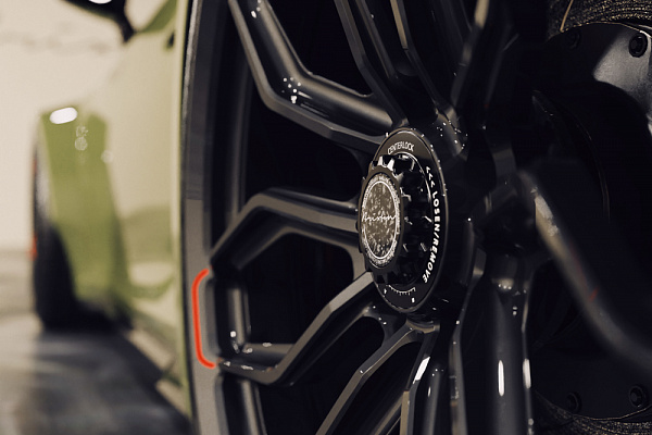 Фото дисков Brixton Forged PF7-RS Сатиновый темный лак на Porsche 911 VII