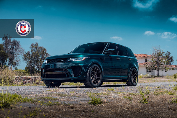 Фото дисков HRE P101SC Сатиновая бронза на Land Rover Range Rover Sport II