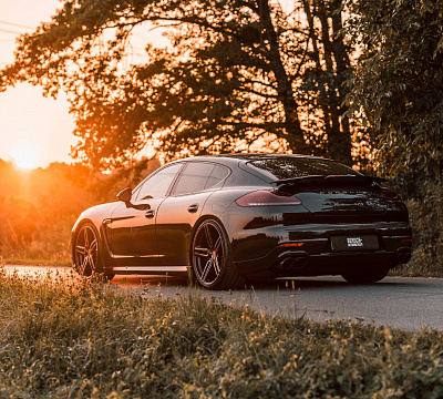 Фото дисков Vossen HF-1 на Porsche Panamera I