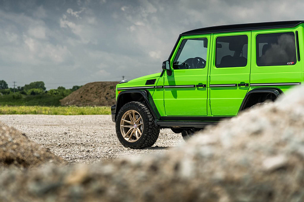 Фото дисков HRE P104 Глянцевая шампань на Mercedes-Benz G-Class II