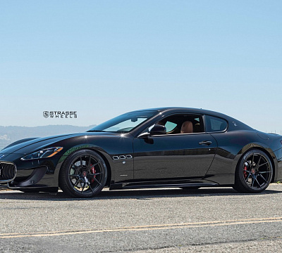 Фото дисков Strasse Wheels SM5R Deep Concave Monoblock на Maserati GranTurismo I