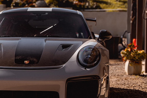 Фото дисков Brixton Forged TR20 Белый глянец на Porsche 911 VII