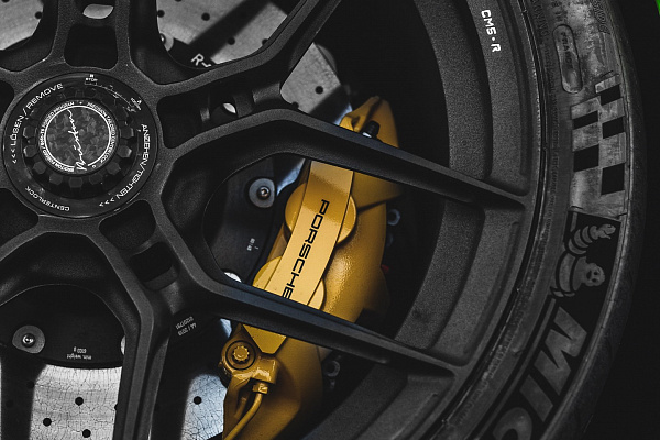 Фото дисков Brixton Forged CM5-R Черный матовый на Porsche 911 VII