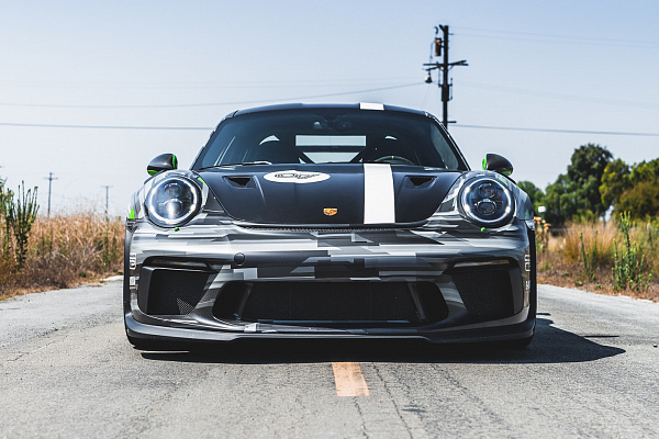 Фото дисков Brixton Forged CM5-R Черный матовый на Porsche 911 VII