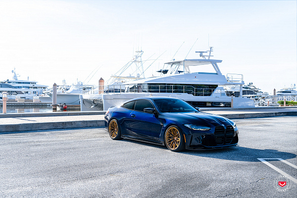 Фото дисков Vossen S21-02 Глянцевая медь на BMW 4/M4 (G22/G82)