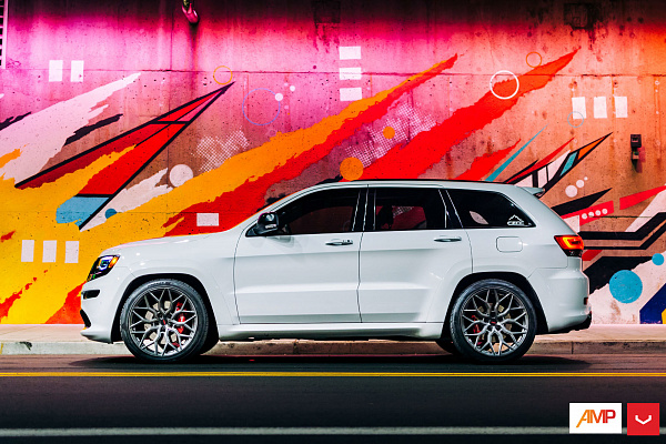 Фото дисков Vossen HF-2 Сатиновый графит на Jeep Grand Cherokee IV