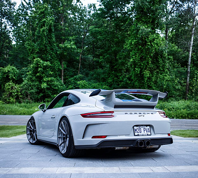 Фото дисков Anrky AN22 на Porsche 911 VII