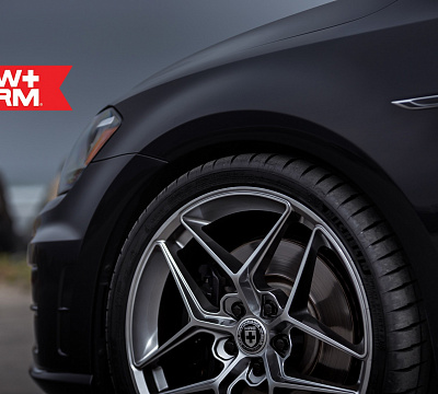 Фото дисков HRE FF11 на Volkswagen Golf VII