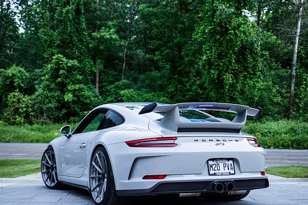 Фото дисков Anrky AN22 Глянцевый тонированный лак на Porsche 911 VII