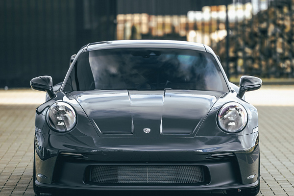 Фото дисков Brixton Forged CM5-R Черный сатин на Porsche 911 VIII
