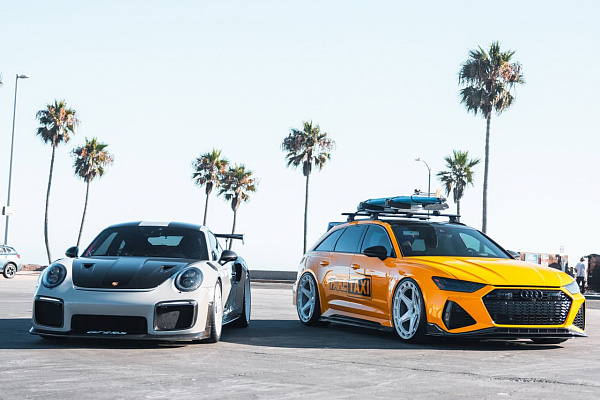 Фото дисков Brixton Forged TR05 AERO1 Белый глянец на Audi A/RS 6 (C8)