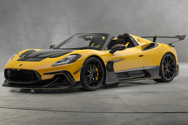 Фото дисков Mansory FV.5 Черный глянец на Maserati MC20