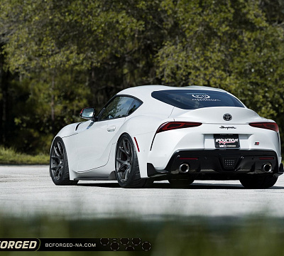 Фото дисков BC Forged RZ05 на Toyota Supra A90