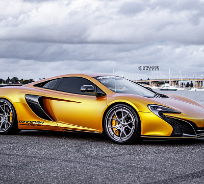 Фото дисков Strasse Wheels SM5R Deep Concave FS на McLaren 650S