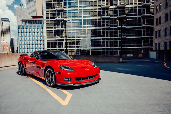 Фото дисков Strasse Wheels S5 Signature Другой цвет на Chevrolet Corvette C6