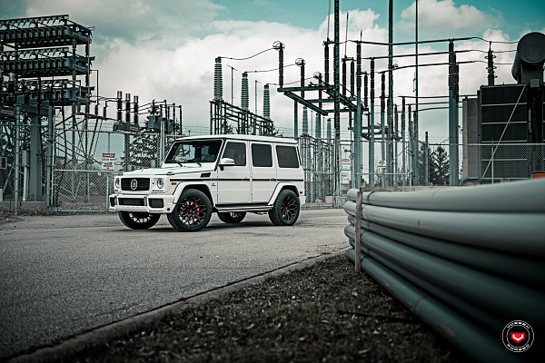Фото дисков Vossen S17-01 Черный глянец на Mercedes-Benz G-Class III
