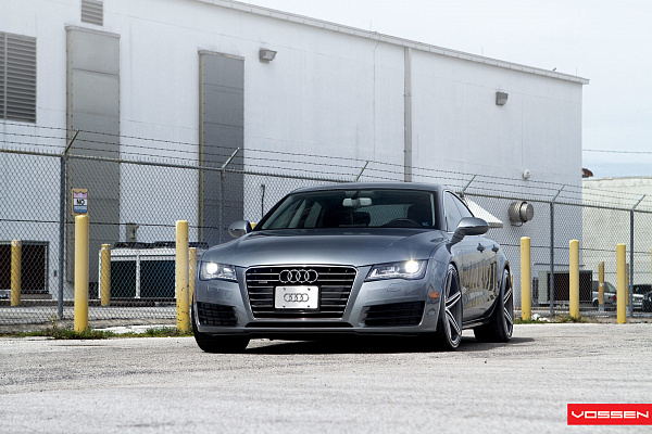 Фото дисков Vossen CV5 Алмазная проточка на Audi A/RS 7 (4G)
