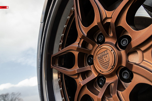 Фото дисков Anrky RS6 Сатиновая медь на Ford Mustang VI