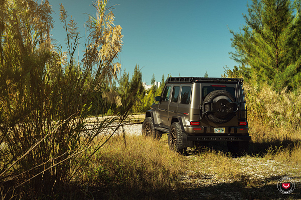 Фото дисков Vossen LC3-01T Сатиновая темная бронза на Mercedes-Benz G-Class III
