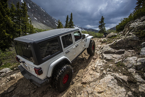Фото дисков Black Rhino PRIMM Красный глянец на Jeep Wrangler IV (JL)