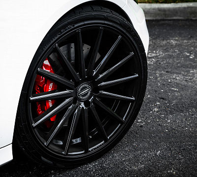 Фото дисков Vossen VFS-2 на Mercedes-Benz C-Class (W205)