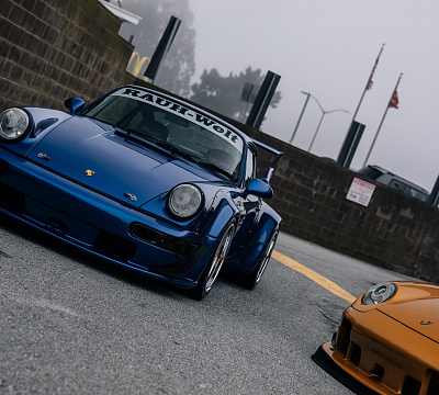 Фото дисков Brixton Forged TR20 на Porsche 911 III