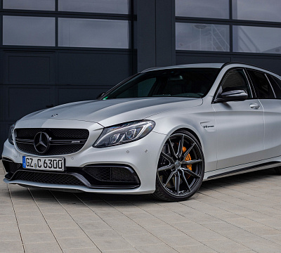 Фото дисков Vossen HF-3 на Mercedes-Benz C-Class (W205)