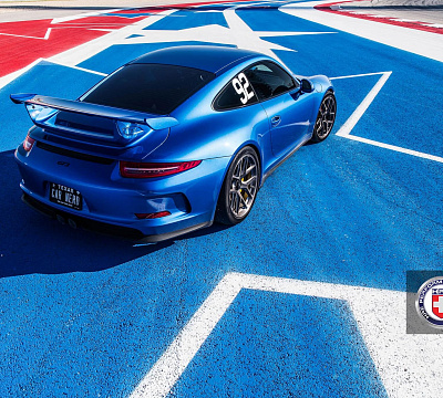 Фото дисков HRE R101 на Porsche 911 VII