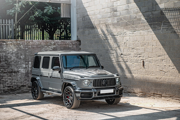 Фото дисков Kahn Type 57 Черный матовый на Mercedes-Benz G-Class III