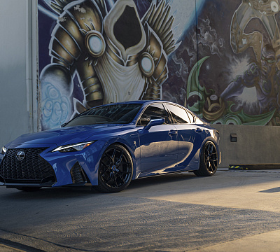 Фото дисков Vossen HF-5 на Lexus IS III