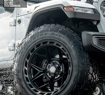 Фото дисков 4PLAY 4P55 на Jeep Gladiator II (JT)