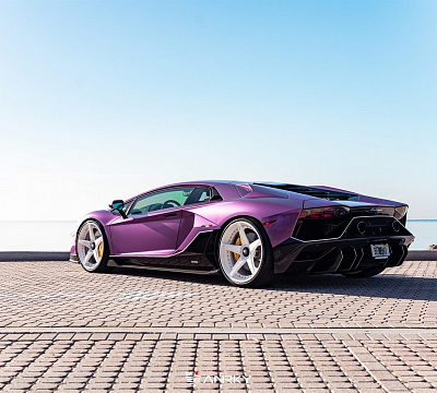 Фото дисков Anrky RS5.3 на Lamborghini Aventador