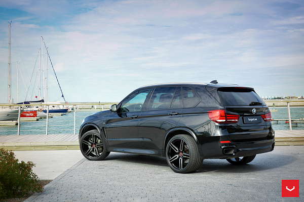 Фото дисков Vossen HF-1 Алмазная проточка на BMW X5/X5 M (F15/F85)