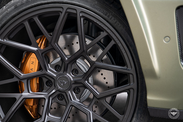Фото дисков Vossen UV-1 Черный сатин на Mercedes-Benz G-Class III