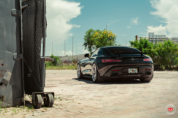 Фото дисков Vossen EVO-3 Глянцевый лак на Mercedes-Benz AMG GT I