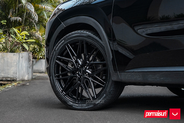 Фото дисков Vossen HF-7 Черный глянец на Hyundai Palisade I