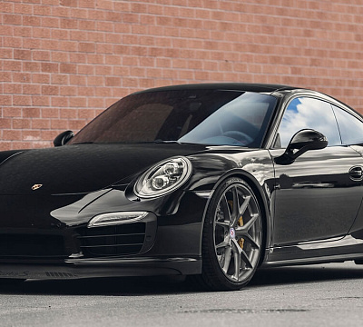 Фото дисков HRE P101 на Porsche 911 VII