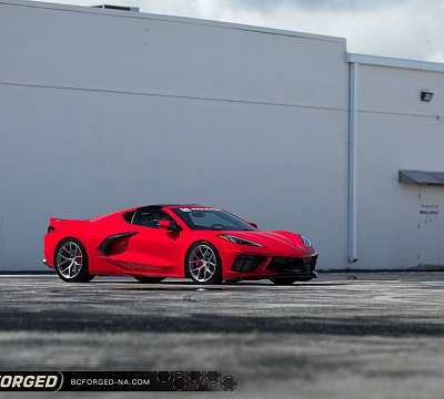 Фото дисков BC Forged RZ21 на Chevrolet Corvette C8